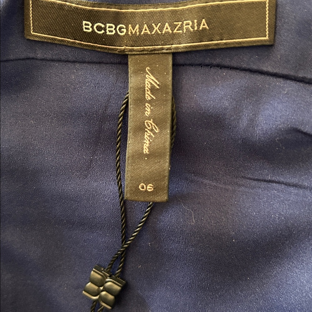 BCBGMaxAzria Navy Bandage Dress - Picture 7 of 7